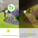 Solar Landscape Spotlights, 30 LEDs, Daylight White,  Waterproof  Outdoor Solar Landscaping Lights for Yard, Garden, 2 Pack