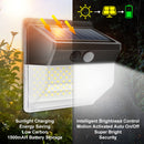 Outdoor Solar Lights, Solar Security Lights with 3 Modes, Solar Powered Motion Lights for Backyard, Patio, Yard(2Pack)
